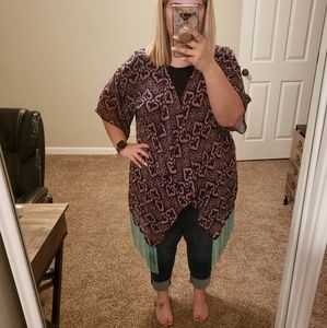 Lularoe Large Monroe Kimono